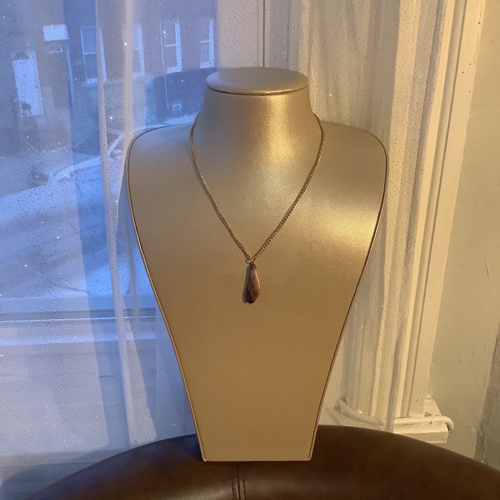 Rose Martini Gold Necklace